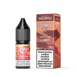 Lichid ICEWAVE Salt - Cotton Candy (10 ml) 10 mg