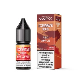 Lichid ICEWAVE Salt - Red Apple (10 ml) 10 mg