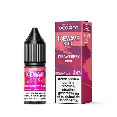 Lichid ICEWAVE Salt - Strawberry Kiwi (10 ml) 10 mg