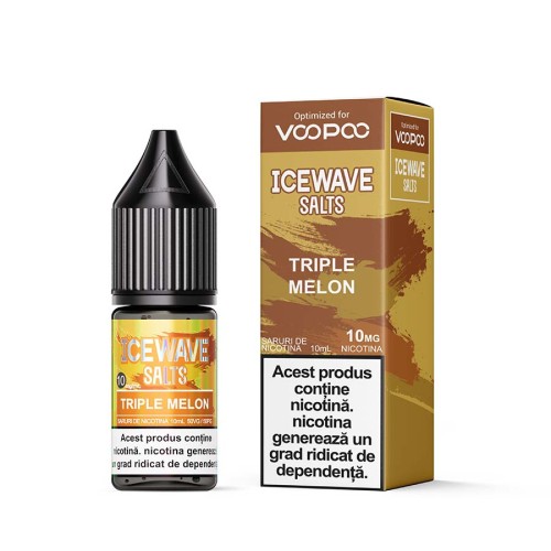 Lichid ICEWAVE Salt - Triple Melon (10 ml) 10 mg