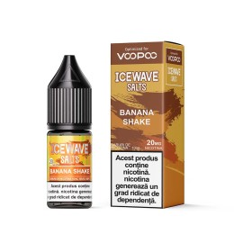 Lichid ICEWAVE Salt - Banana Shake (10 ml) 20 mg