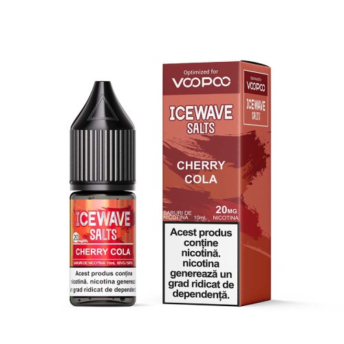 Lichid ICEWAVE Salt - Cherry Cola (10 ml) 20 mg