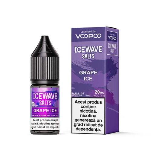 Lichid ICEWAVE Salt - Grape Ice (10 ml) 20 mg