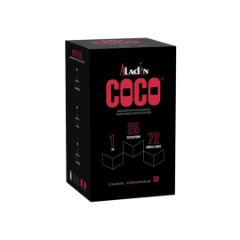 Carbuni narghilea - Aladin Coconut (25 mm) 1 kg