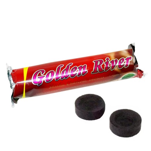 Carbuni narghilea - Golden River Apple (33 mm)