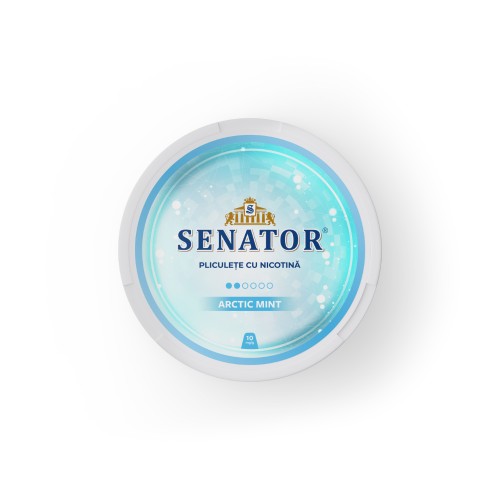 Pliculete nicotina Senator - Arctic Mint (10 mg)