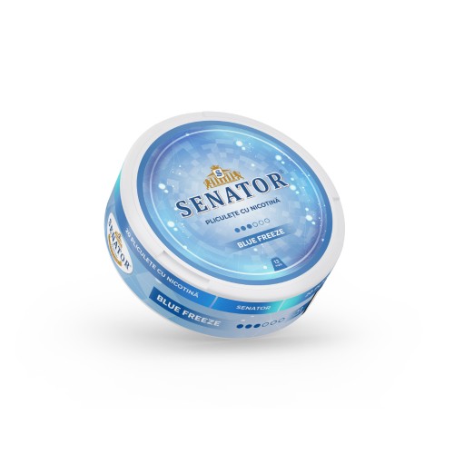 Pliculete nicotina Senator - Blue Freeze (12 mg)