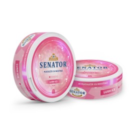 Pliculete nicotina Senator - Lush Ice (6 mg) Mini