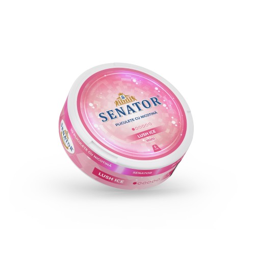 Pliculete nicotina Senator - Lush Ice (6 mg) Mini