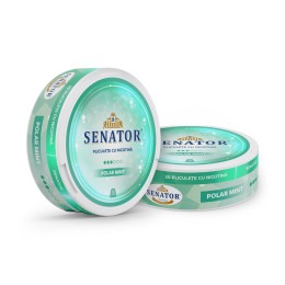 Pliculete nicotina Senator - Polar Mint (12 mg)