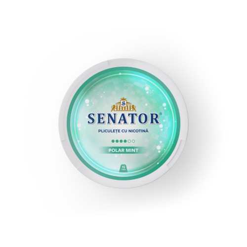 Pliculete nicotina Senator - Polar Mint (16 mg)