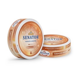 Pliculete nicotina Senator - Tobacco GOLD (10 mg)
