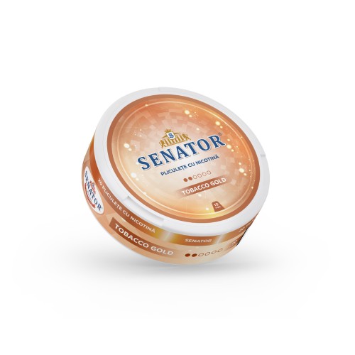 Pliculete nicotina Senator - Tobacco GOLD (10 mg)