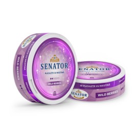 Pliculete nicotina Senator - Wild Berries (10 mg)