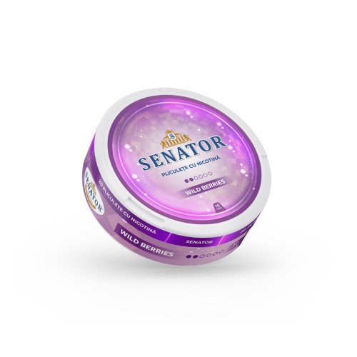 Pliculete nicotina Senator - Wild Berries (10 mg)