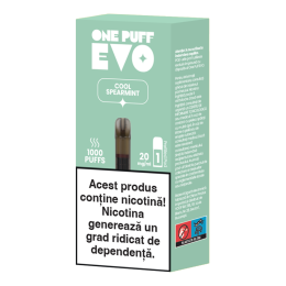 Rezerva OnePuff Evo - Cool Spearmint 20 MG/ML