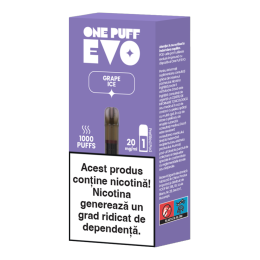 Rezerva OnePuff Evo - Grape Ice 20 MG/ML