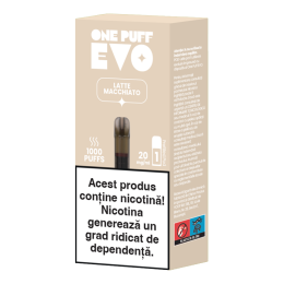 Rezerva OnePuff Evo - Latte Macchiato 20 MG/ML