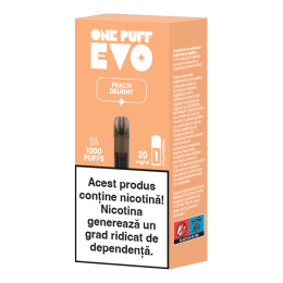 Rezerva OnePuff Evo - Peach Delight 20 MG/ML