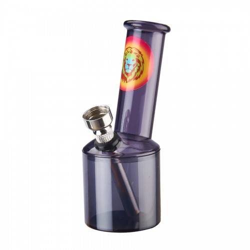 Bong acrilic Champ - High Cylinder LION (13 cm)