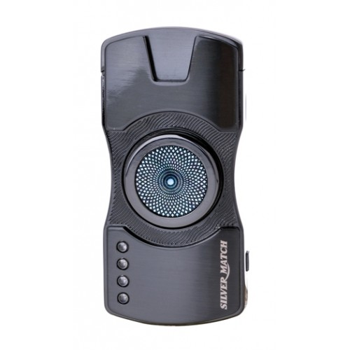 Bricheta electrica Silver Match - Theydon Lightbeam USB Spinner