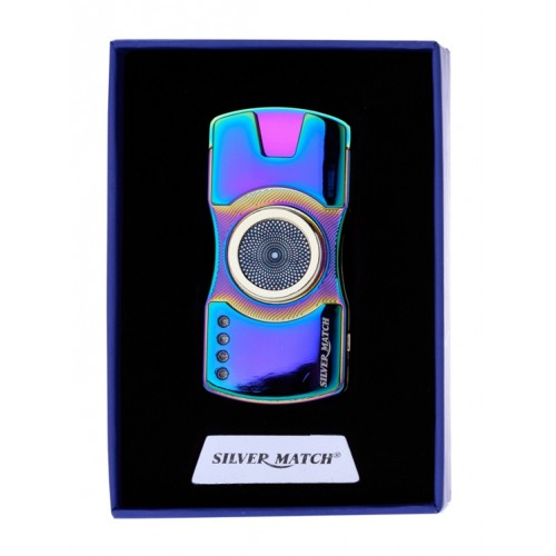 Bricheta electrica Silver Match - Theydon Lightbeam USB Spinner