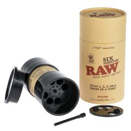Dispozitiv pentru umplut conuri - RAW SIX Shooter (King Size and 98)