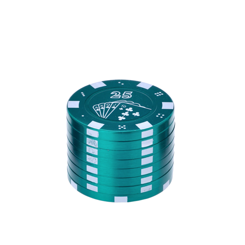 Grinder - Metal POKER CHIPS Champ 40 mm / 3 parti