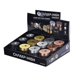 Grinder Champ - High Stamp Log Grid Astronaut 40 mm / 4 parti