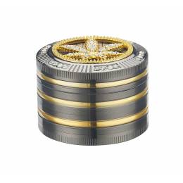 Grinder Champ - High Bling Bling Leaf Diamond 50 mm / 4 parti