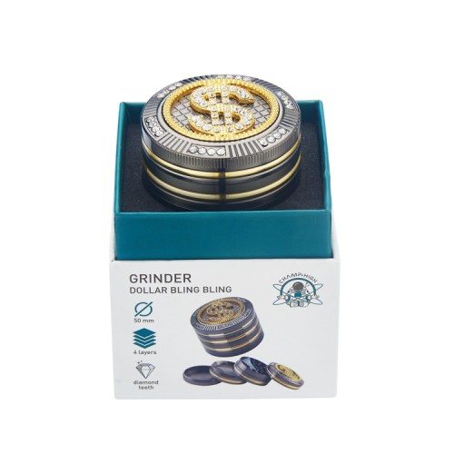 Grinder Champ - High Bling Bling Dollar 50 mm / 4 parti