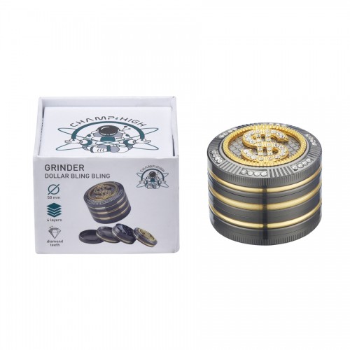 Grinder Champ - High Bling Bling Dollar 50 mm / 4 parti