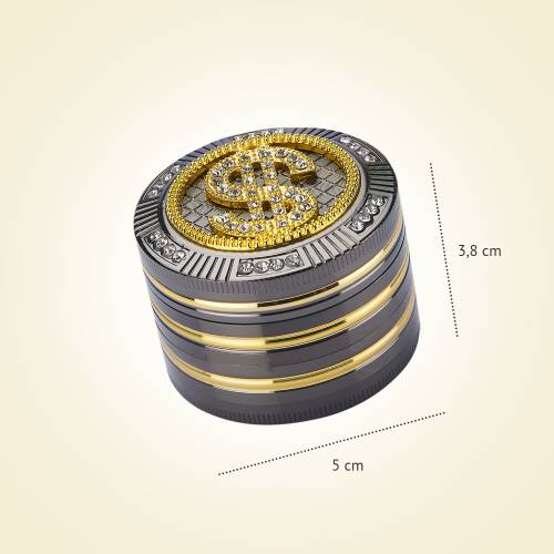 Grinder Champ - High Bling Bling Dollar 50 mm / 4 parti