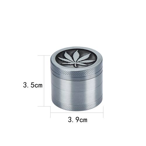 Grinder Champ - Metalic Leaf 39 mm / 3 parti