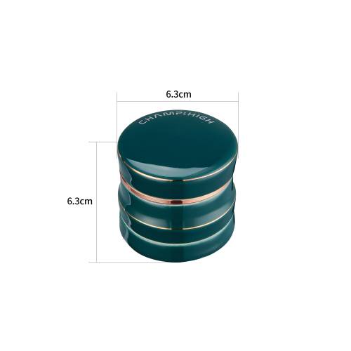 Grinder Champ - High Porcelain Green 63 mm / 4 parti