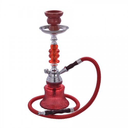 Narghilea Champ - AL Malik Taza RED (35 cm, un furtun)