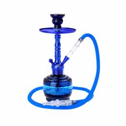 Narghilea Champ - AL Malik Shiny BLUE (37 cm, un furtun)