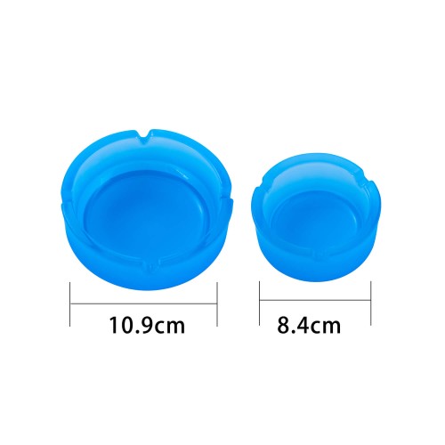 Scrumiera sticla Champ - Colorful