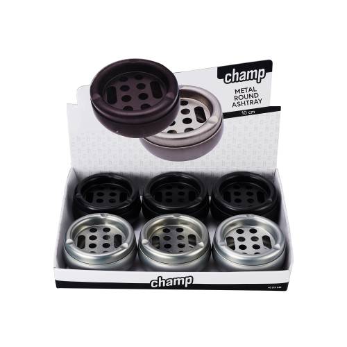 Scrumiera metalica - Champ Round (10 cm)