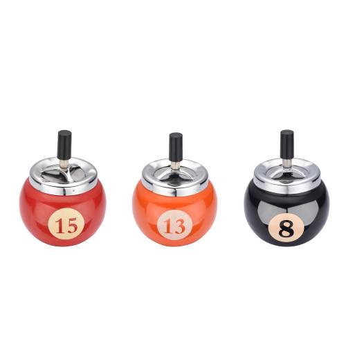 Scrumiera metalica Champ - Pool Ball Push (10 cm)