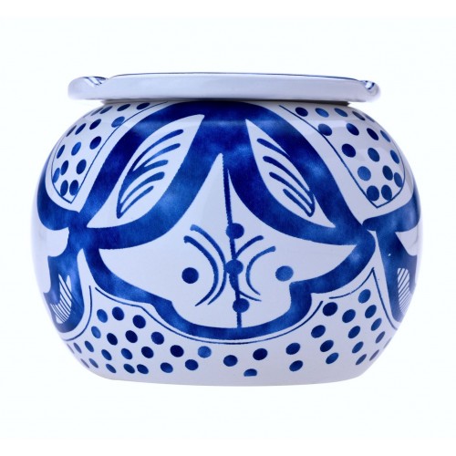 Scrumiera din ceramica - Champ Moroccan White and Blue
