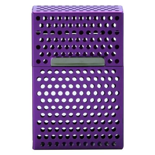 Tabachera Champ - pachet tigari Aluminium BOXX Magnet Perfored (20)