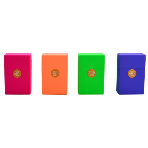 Tabachera Champ - pachet tigari Click BOXX Rubber Touch (20)
