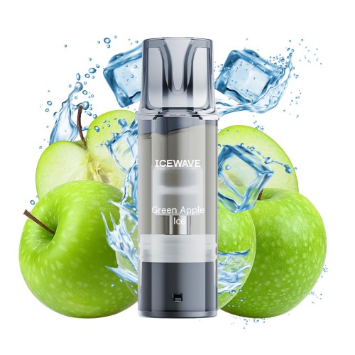 Cartus ICEWAVE POD V2 - Green Apple Ice (1 buc) 20 mg