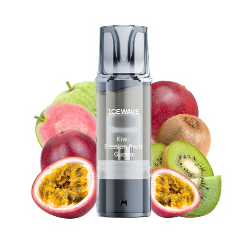 Cartus ICEWAVE POD V2 - Kiwi Passion Fruit Guava (1 buc) 20 mg