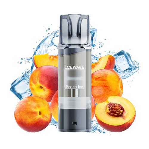 Cartus ICEWAVE POD V2 - Peach Ice (1 buc) 20 mg