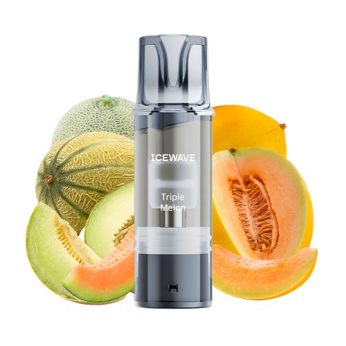 Cartus ICEWAVE POD V2 - Triple Melon (1 buc) 20 mg