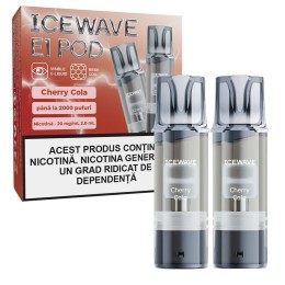 Cartus ICEWAVE POD - Cherry Cola (2 buc) 20 mg