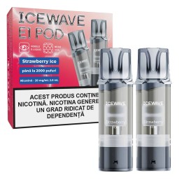 Cartus ICEWAVE POD - Strawberry Ice (2 buc) 20 mg