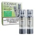 Cartus ICEWAVE POD - Triple Melon (2 buc) 20 mg